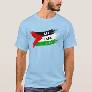 T-shirt Laissez Gaza vivre