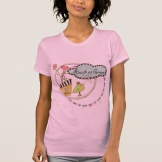 T-shirt Laissez l'amour grandir servante d'honneur chemise