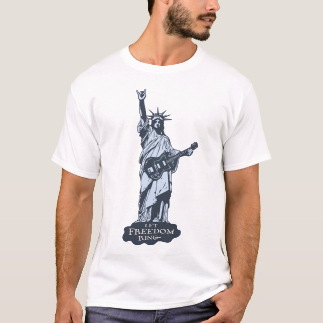 T-shirt Laissez l'anneau de liberté (Devant)
