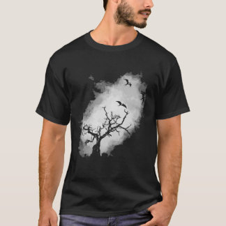 T-shirt Laissez le nid (foncé)