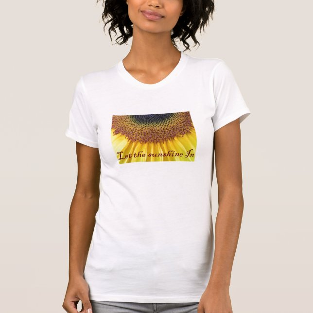 T-shirt Laissez le soleil dedans (Devant)