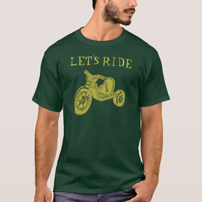T-SHIRT LAISSEZ LE TOUR DES USA (Devant)