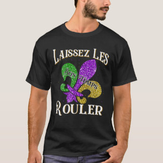 T-shirt Laissez Les Bon Temps Rouler Mardi Gras 2022 Fleur