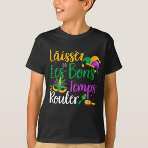 T-shirt Laissez Les Bons Temps Rouler Mardi Gras