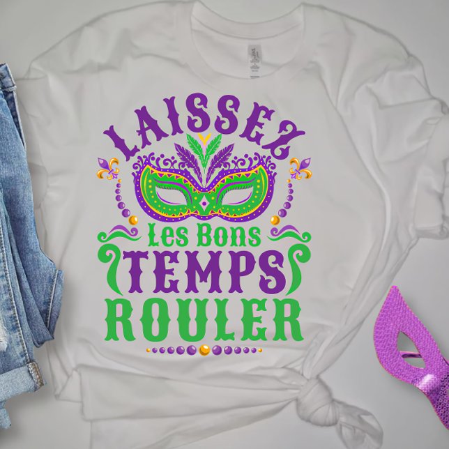 T-shirt Laissez Les Bons Temps Rouler Mardi Gras (Créateur téléchargé)