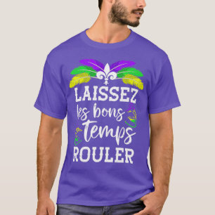T-shirt Laissez Les Bons Temps Rouler Mardi Gras Louisiani