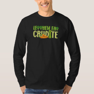 T-shirt Laissez-les manger des légumes de Crudite Wegner m