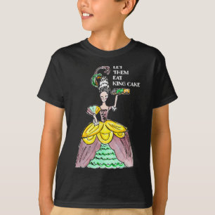 T-shirt Laissez-Les Manger Le Gâteau Du Roi Mardi Gras Ali