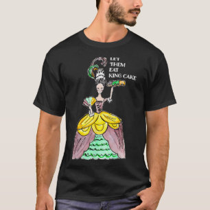 T-shirt Laissez-Les Manger Le Gâteau Du Roi Mardi Gras Ali