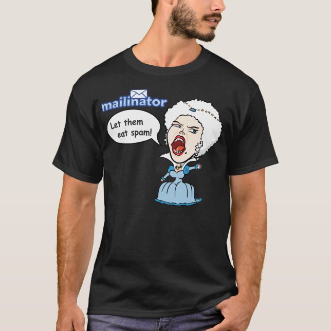 T-shirt Laissez-les manger le Spam ! II (Devant)