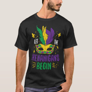 T-shirt Laissez Les Shenanigans Commencer Jester Funny Mar