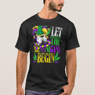 T-shirt Laissez Les Shenanigans Commencer La Mascarade Mar