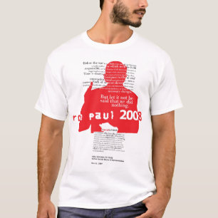 T-shirt Laissez lui ne pas être dit que nous n'avons fait