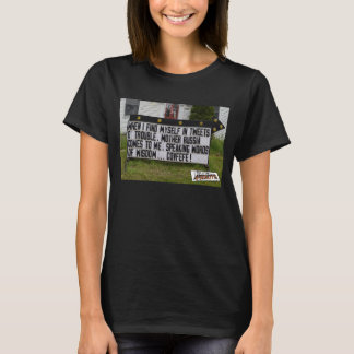 T-shirt Laissez lui soyez Covfefe