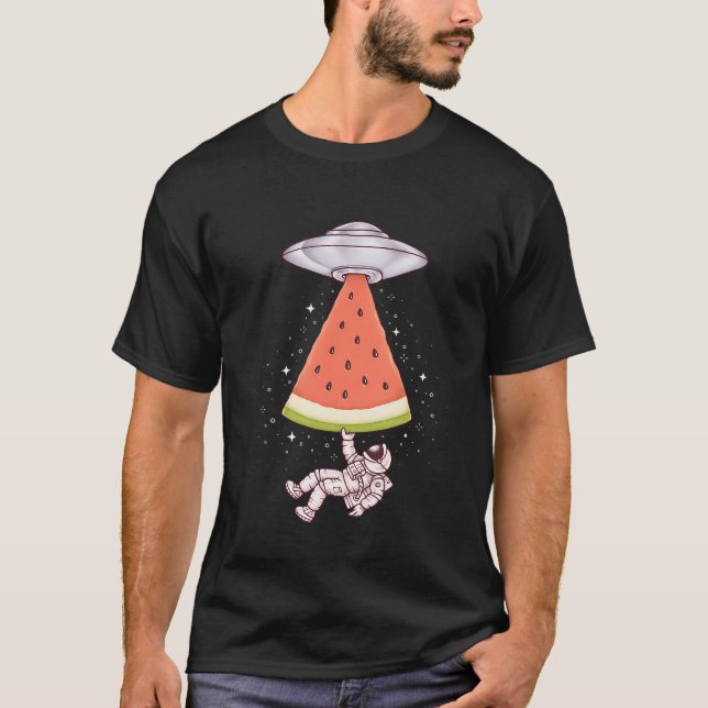 T-shirt Laissez ma nourriture tranquille (Devant)