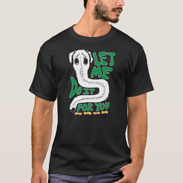 T-shirt Laissez-Moi Le Faire Pour Vous - Mème (Devant)