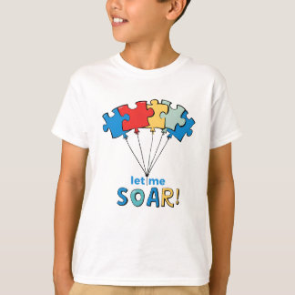 T-shirt Laissez-moi monter - Sensibilisation sur l'autisme