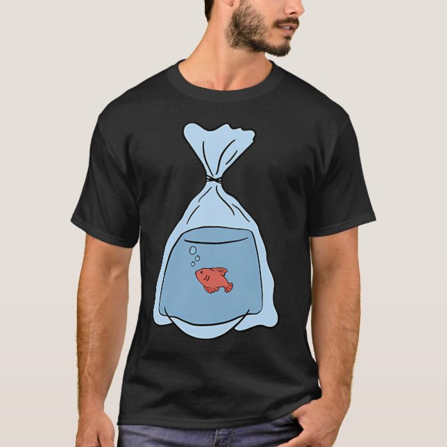 T-shirt Laissez-moi pêcher (Devant)