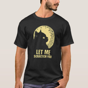 T-shirt Laissez-Moi Vous Écraser Chat Humour Kitten Plaisa