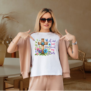 T-shirt Laissez-moi vous parler de mon jésus