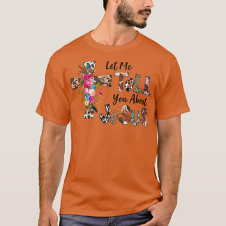 T-shirt Laissez-Moi Vous Parler De Mon Jésus Bible Chrétie