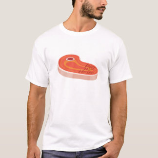 T-shirt Laissez-nous viande !
