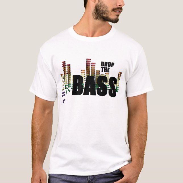 T-shirt Laissez tomber la basse (Devant)