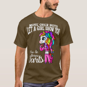 T-shirt Laissez Une Fille Vous Montrer Comment Jeter Des f