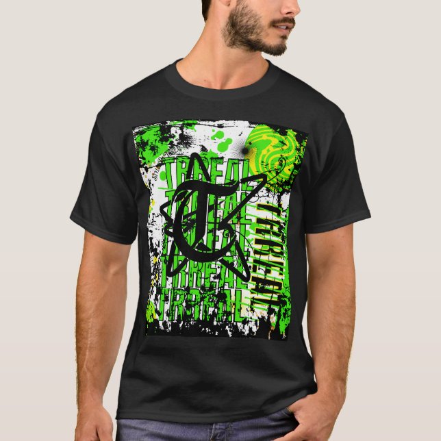 T-shirt Laissez votre expression parler dans votre mode (Devant)