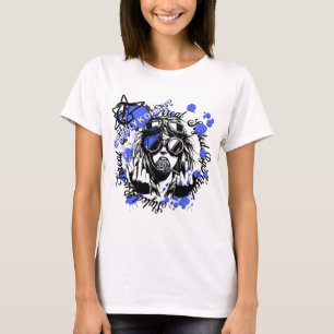 T-shirt Laissez votre expression parler dans votre mode