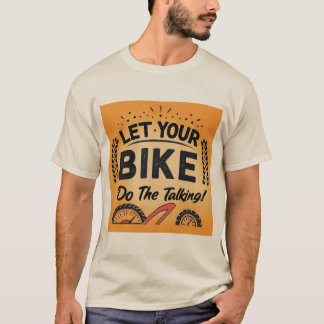 T-shirt Laissez votre vélo faire la conversation