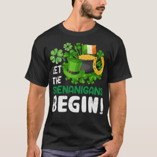 T-shirt Laissons les shenanigans commencer - drôle St Patr