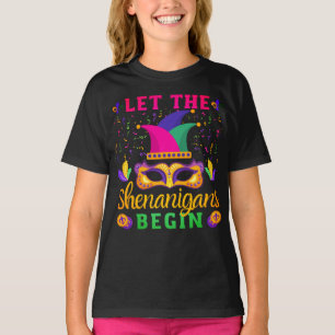 T-shirt Laissons les Shenanigans commencer Mardi Gras Fest