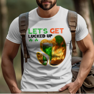 T-shirt Laissons-nous la chance - Green Glow Dance Party