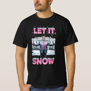 T-shirt Laissons Trump Enneiger Vibes De La Maison Blanche