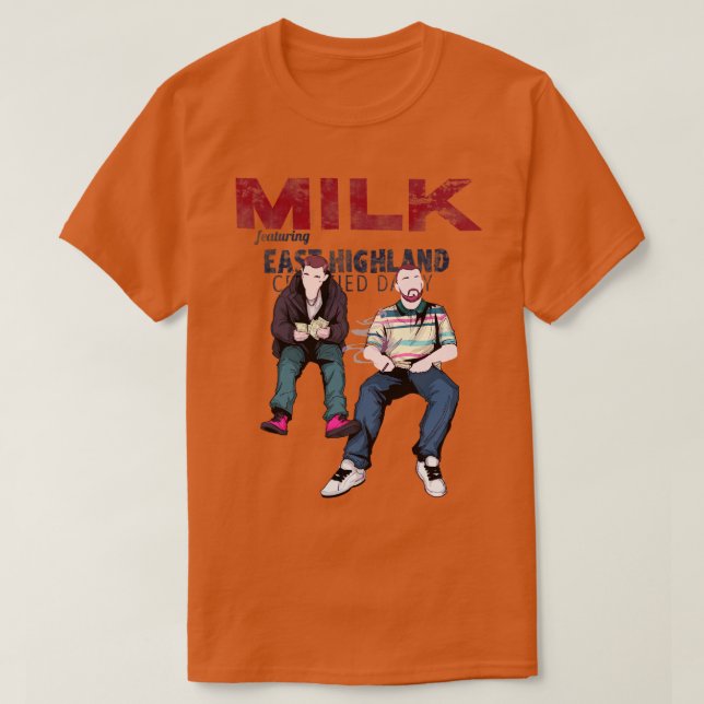 T-shirt Lait (Design devant)