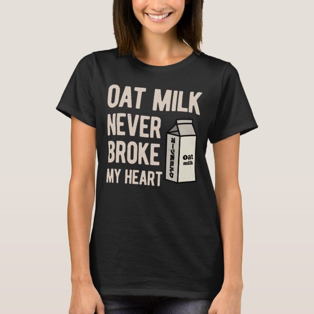T-shirt Lait d'avoine amusant (Devant)