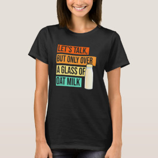 T-shirt Lait d'avoine Lait laiteuse sans Plante à base vég