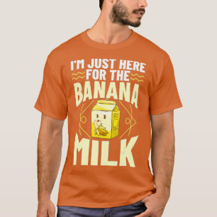 T-shirt Lait de banane lait shake chocolat coréen