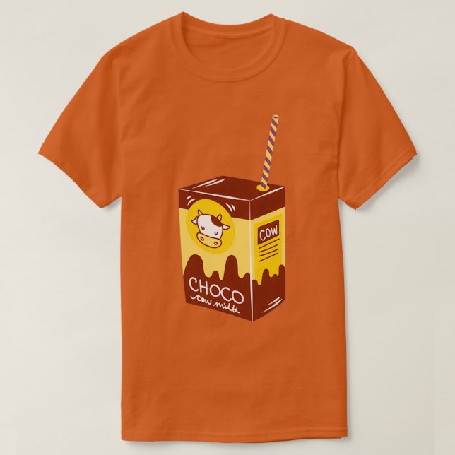 T-shirt Lait de chocolat (Design devant)