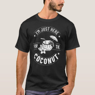 T-shirt Lait de coco Huile d'eau Crème Arbre Fruit Palm Bu