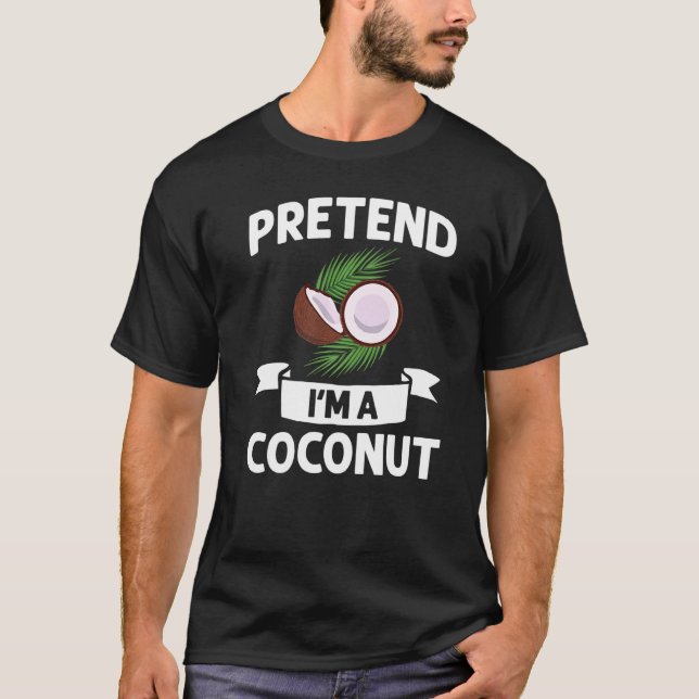 T-shirt Lait de coco Huile d'eau Crème Arbre Fruit Palm Bu (Devant)