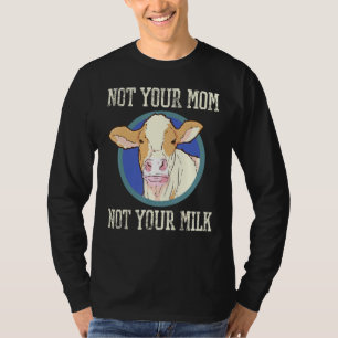 T-shirt Lait de vache végétarien végan