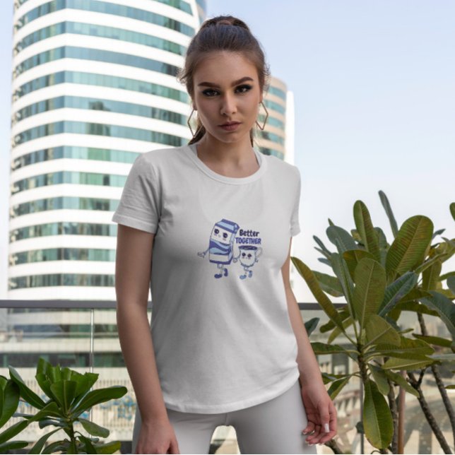 T-shirt Lait Et Musique Cuites (Créateur téléchargé)