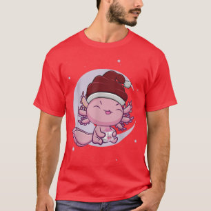 T-shirt Lait fraise Pastel Goth Axolotl Japonais Chris