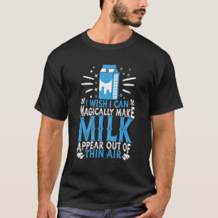 T-shirt Lait Magique Cowa Ferme Agricole Milkshake Vache L