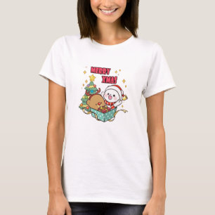T-shirt Lait mou et Mocha merry_xmas