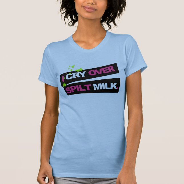 T-shirt Lait renversé (Devant)