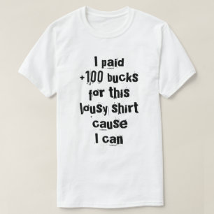 T-shirt laiton des riches