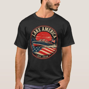 T-shirt Lake America est humour politique 2026